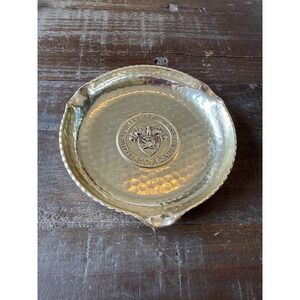 West Point Military Academy Sigg Switzerland Ashtray Metal Crest Dish